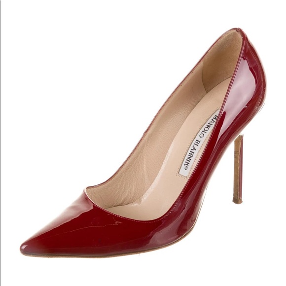 Red Manolo Blahnik heels - Picture 5 of 5